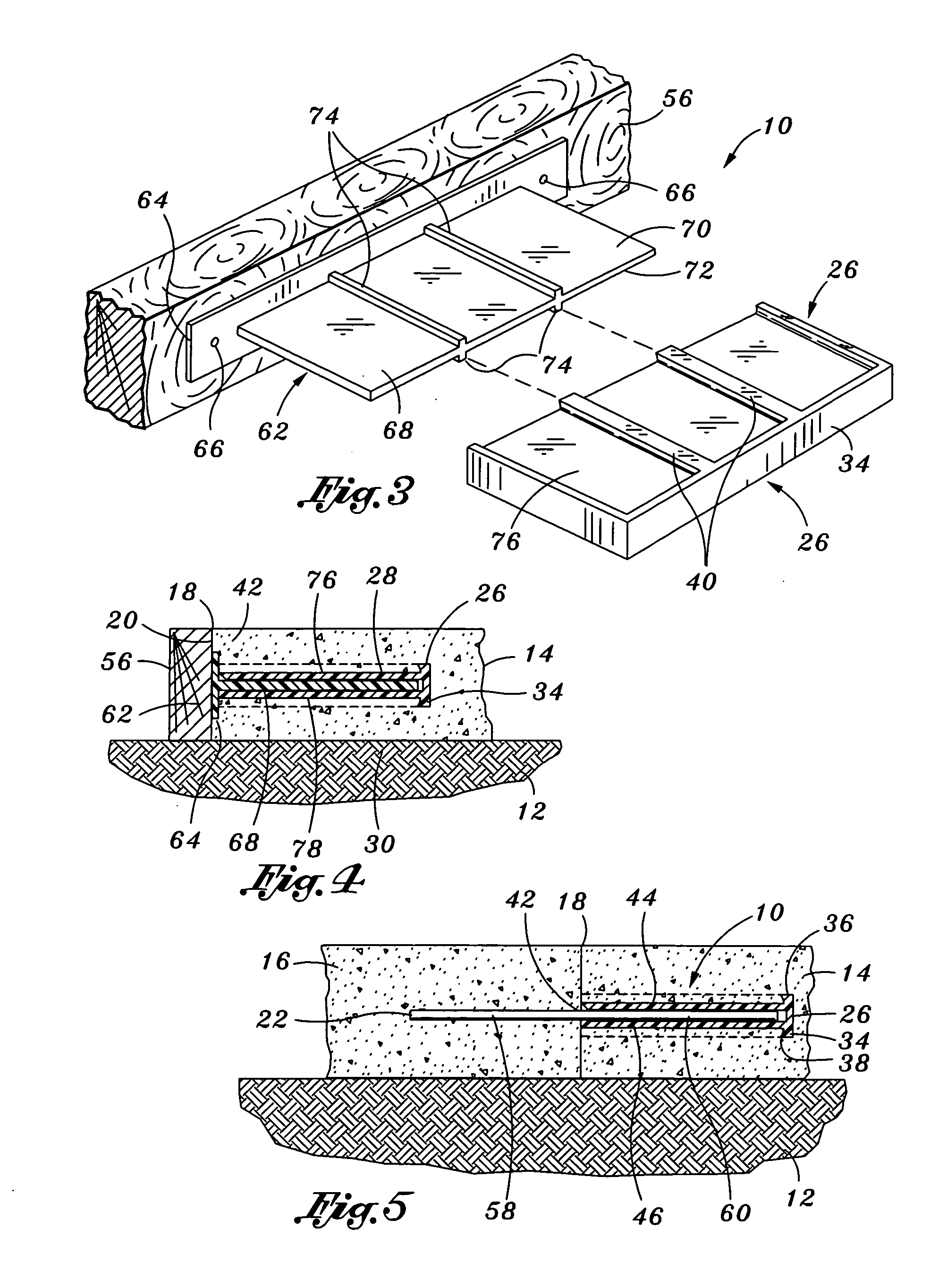 Plate concrete dowel system