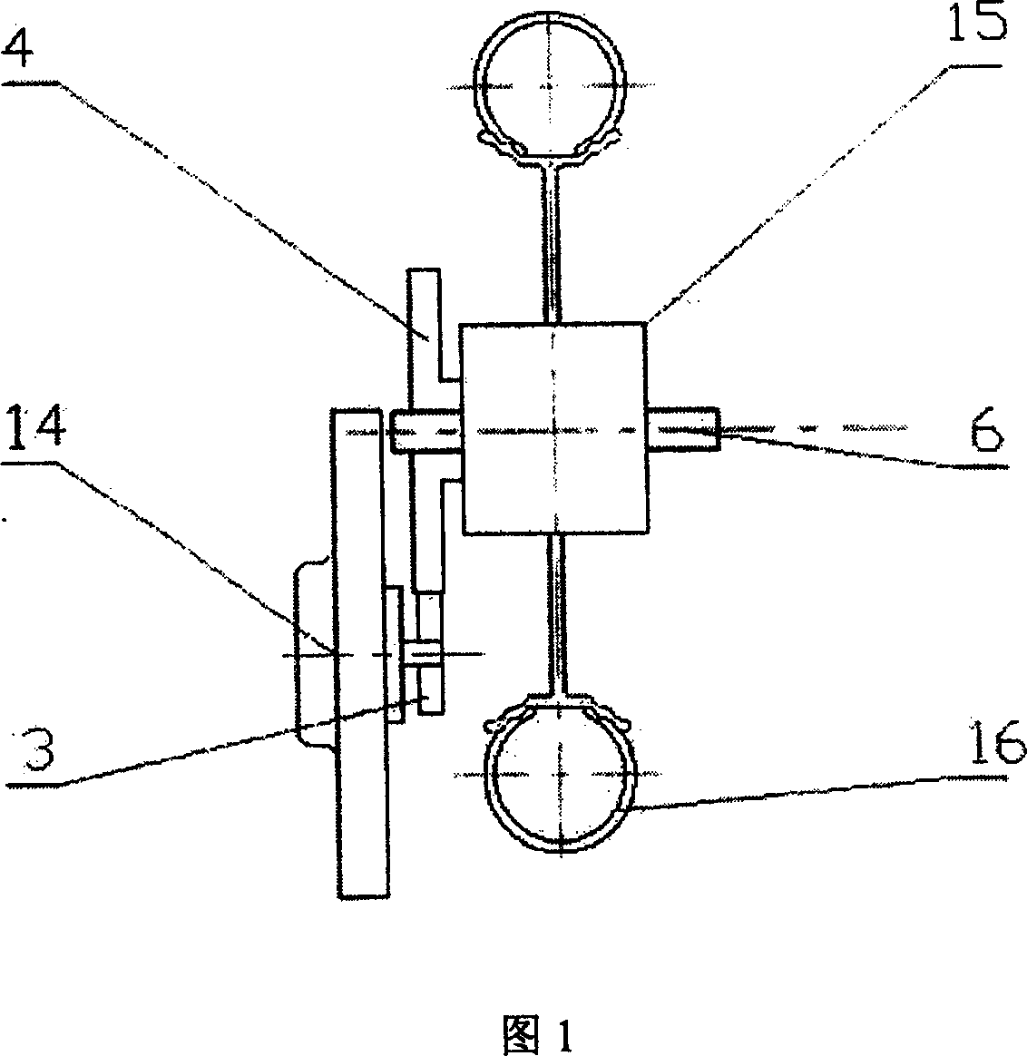 Coaxial split type motor wheel hub