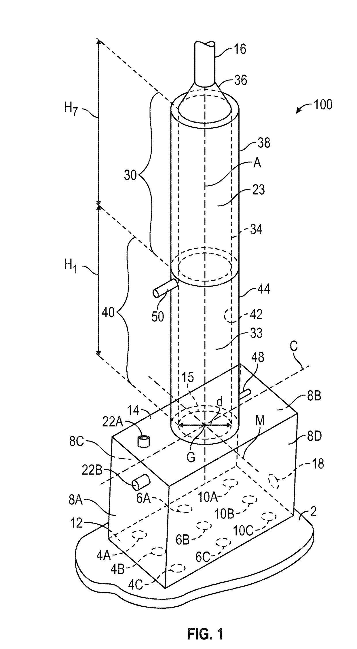 Effective discharge of exhaust from submerged combustion melters and methods
