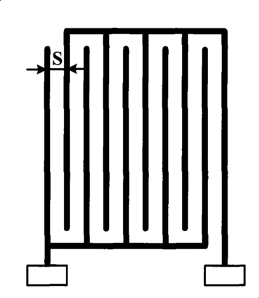 Test structure of breakdown voltage, analytic procedure applying same and wafer