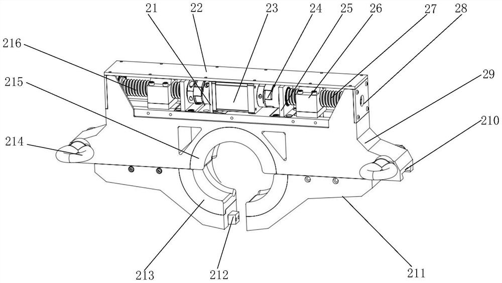 Adjusting and pin pushing device for replacement operation of suspension insulator