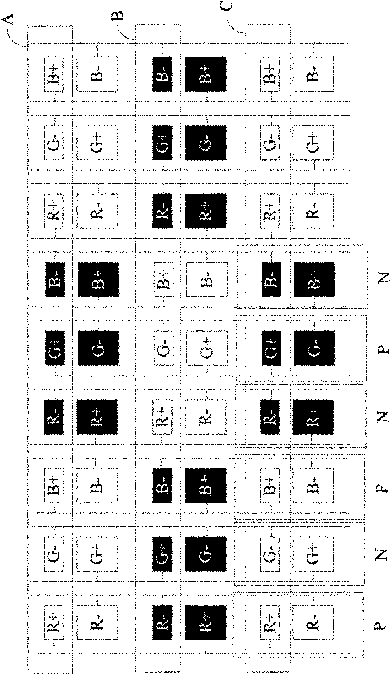 Display and pixel circuit thereof