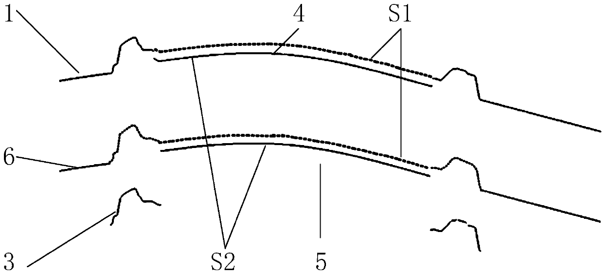 A side wall forming mold and a side wall forming process