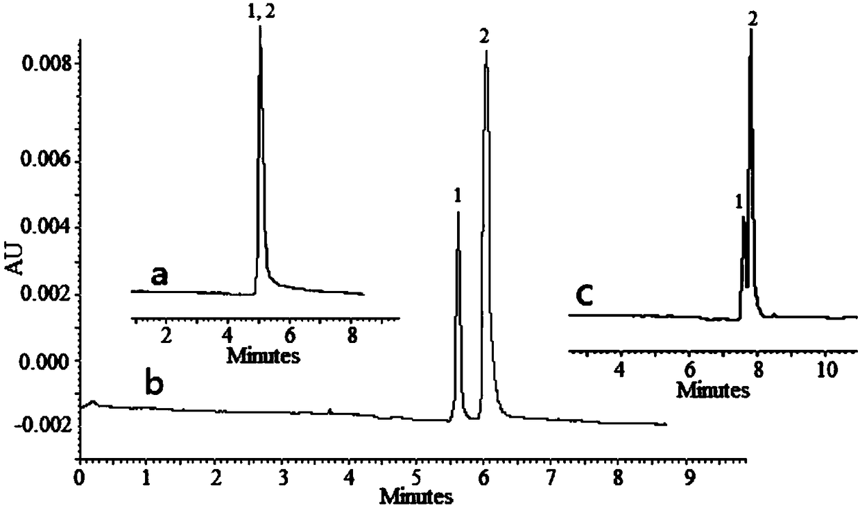 Immobilized liposome capillary monolithic column preparation method and application