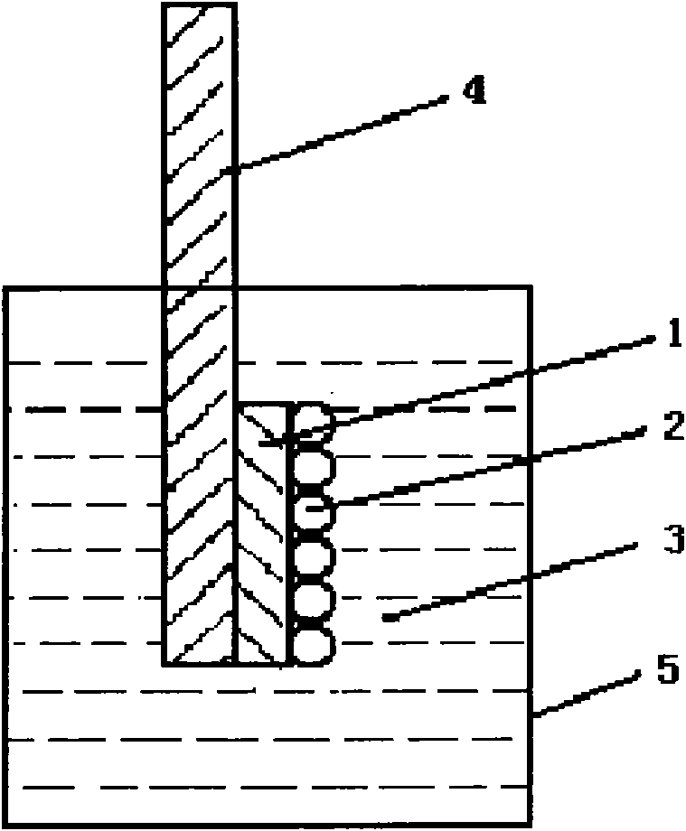 Method for preparing reinforced heat transfer surface of direct liquid cooling chip
