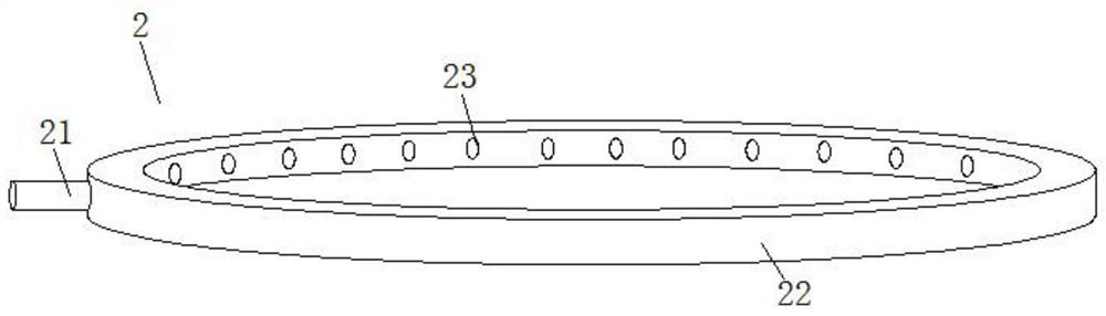 A coil type chemical reaction tank