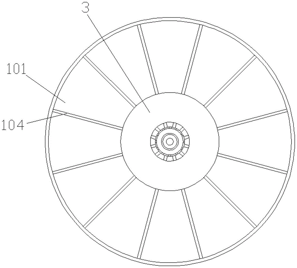 A bimetal sheet heat-collecting temperature-photosensitive automatic center-of-gravity adjustment device