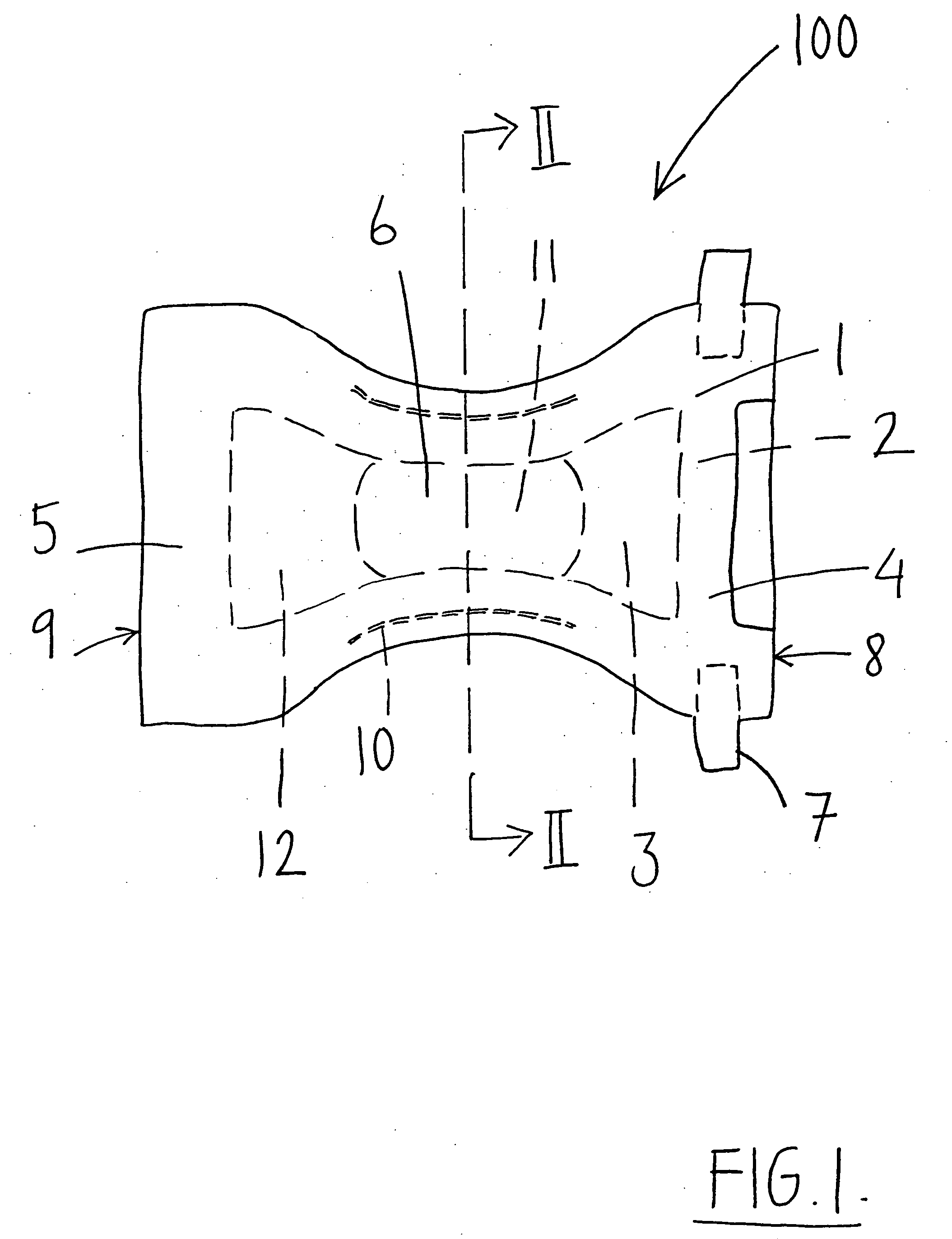 Absorbent article comprising an absorbent structure