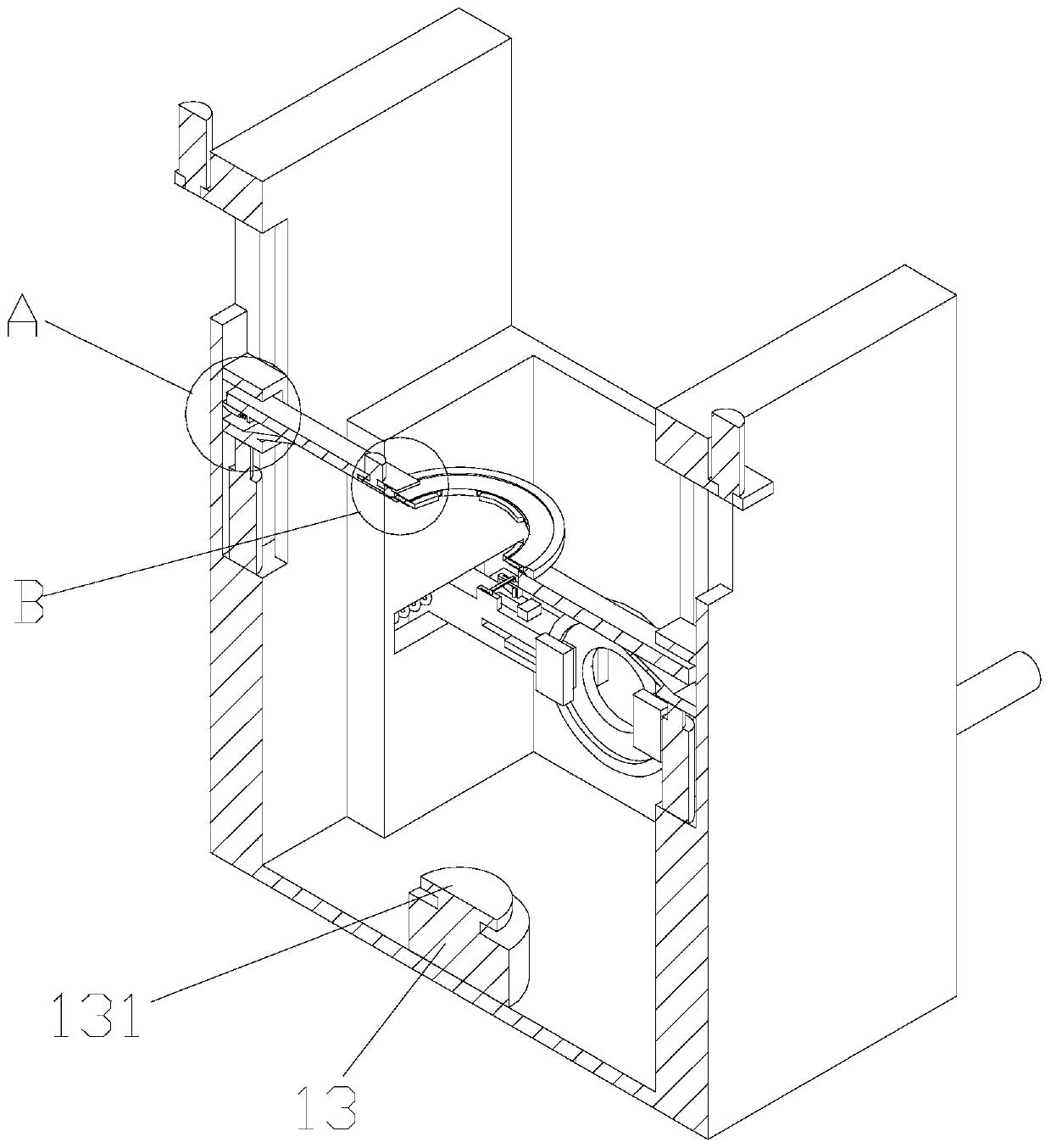 Valve body cleaning device