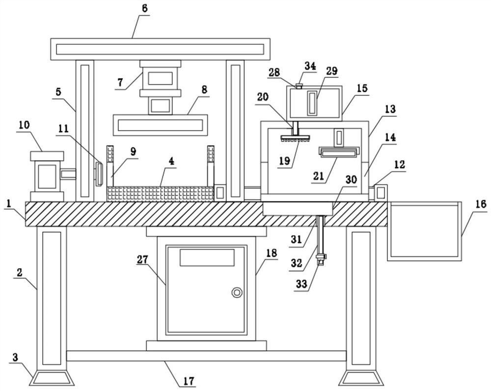 Precise manufacturing and processing system for key parts of aviation equipment