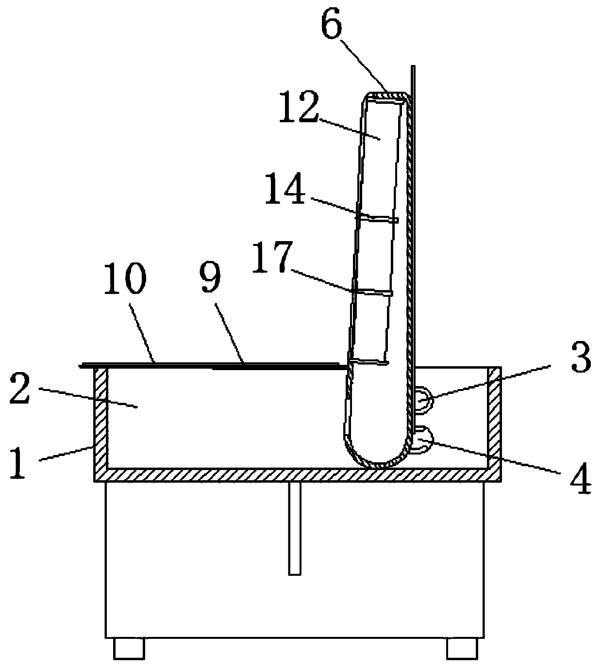 Teaching tool used for electronic technology