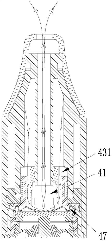 Electronic cigarette atomization core and atomizer