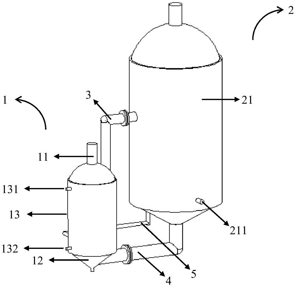 Efficient concentrator for powder production