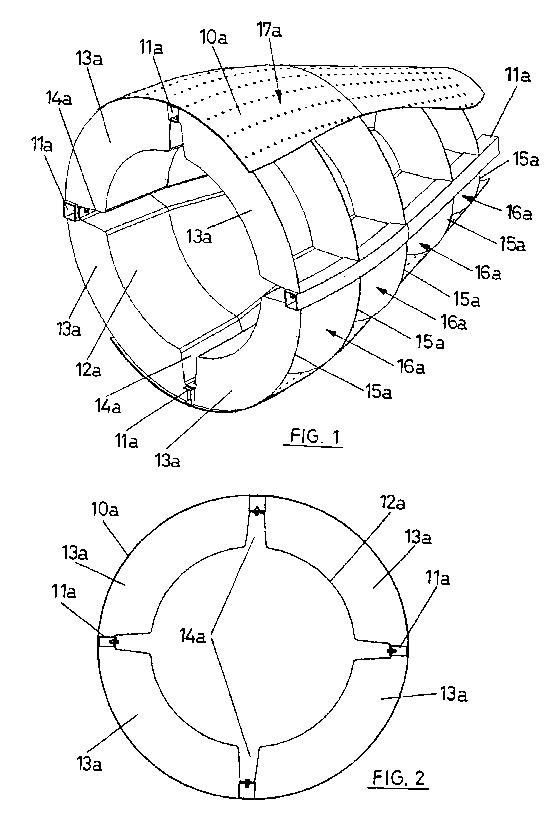 Noise reduction conduit for static components in aircraft engines
