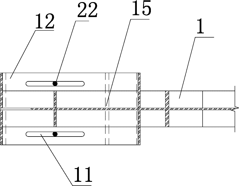 Smooth damping device for connected buildings