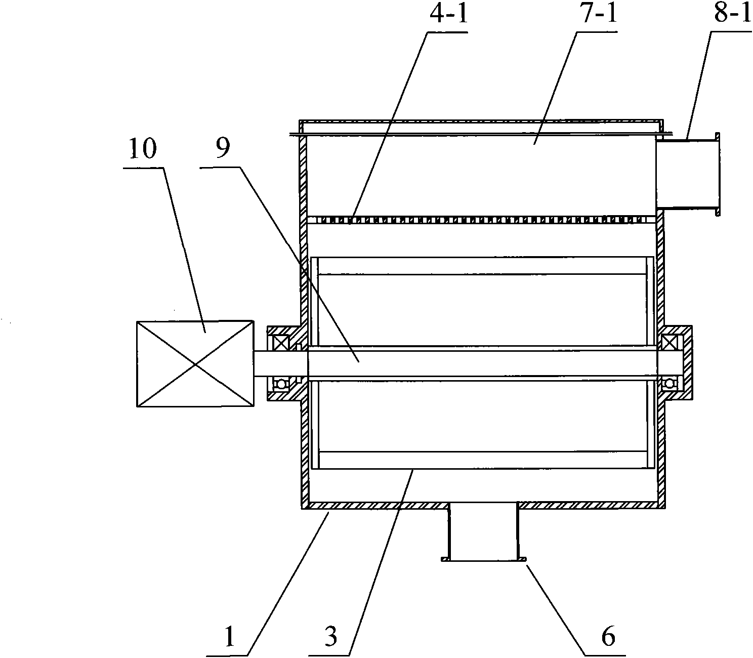 Cold and heat source revolution type dual-prevention device for sewage or surface water and system thereof