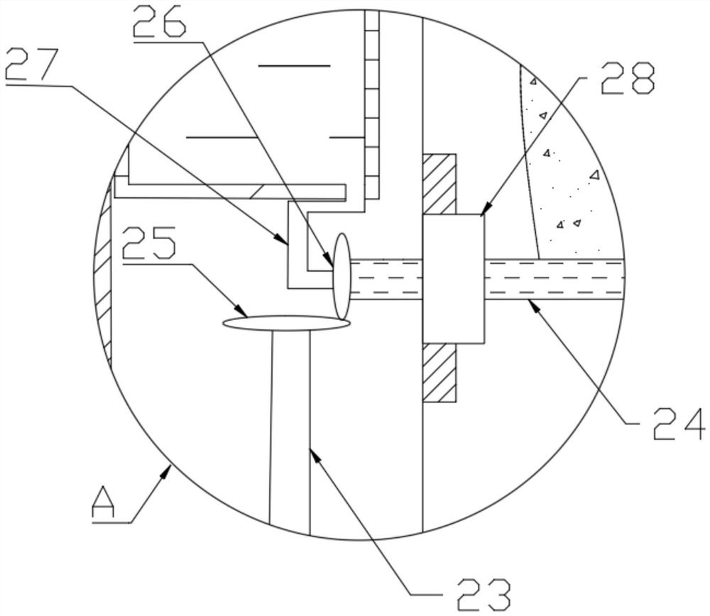 Uniform-pressure-bearing mortar spraying device for building construction