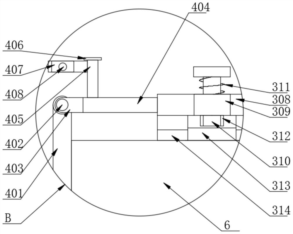 Portable maintenance device based on building main body structure