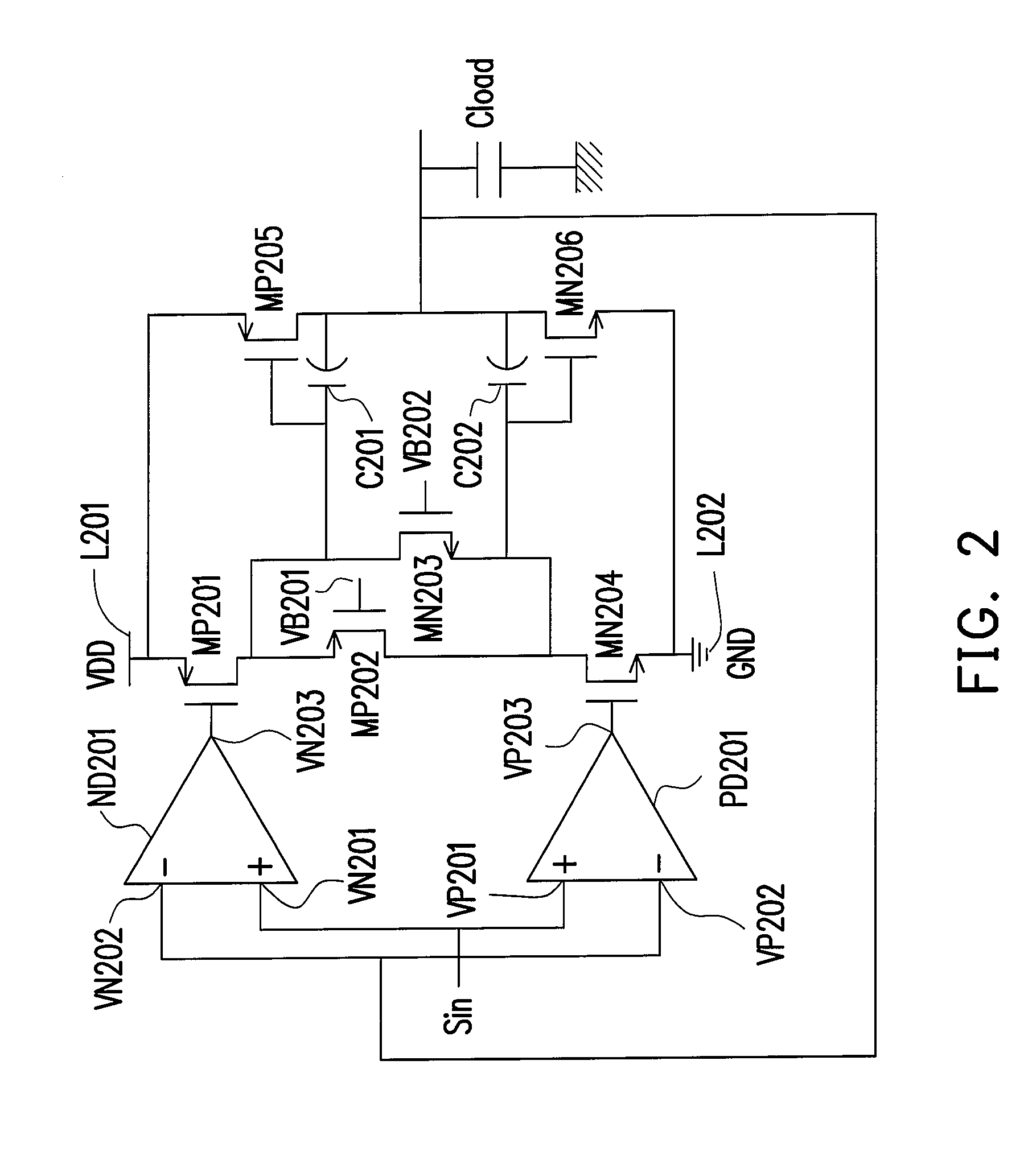 Buffer amplifier for source driver