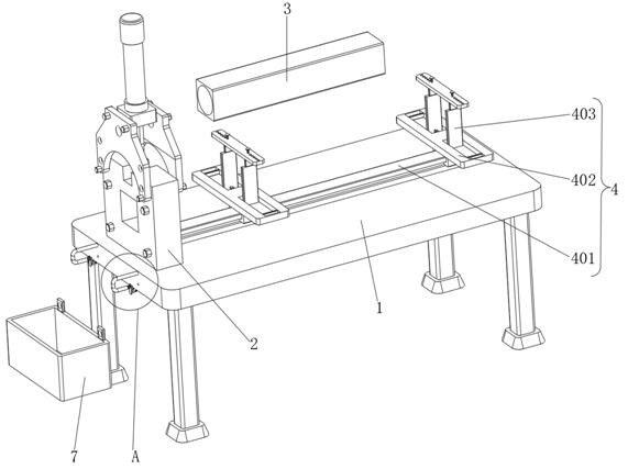 Externally-square and internally-circular coil pipe and machining device thereof