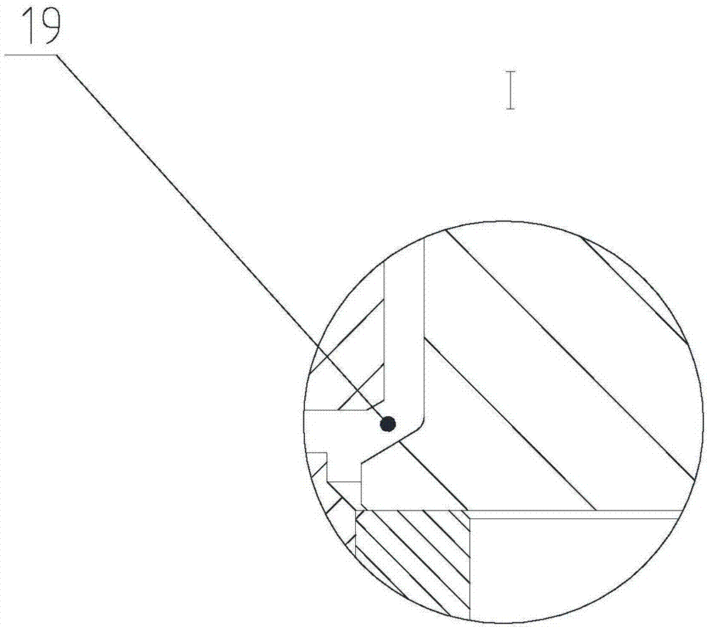 Diesel engine single pump with high oil suction capacity