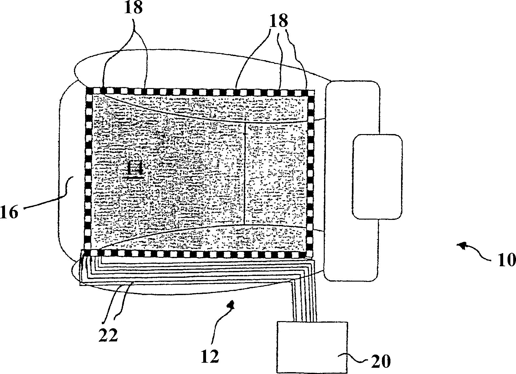 Device for the classification of seat occupancy