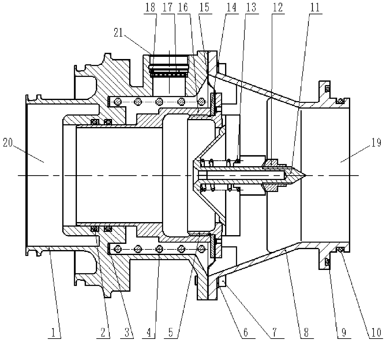 Safety valve used for air refueling