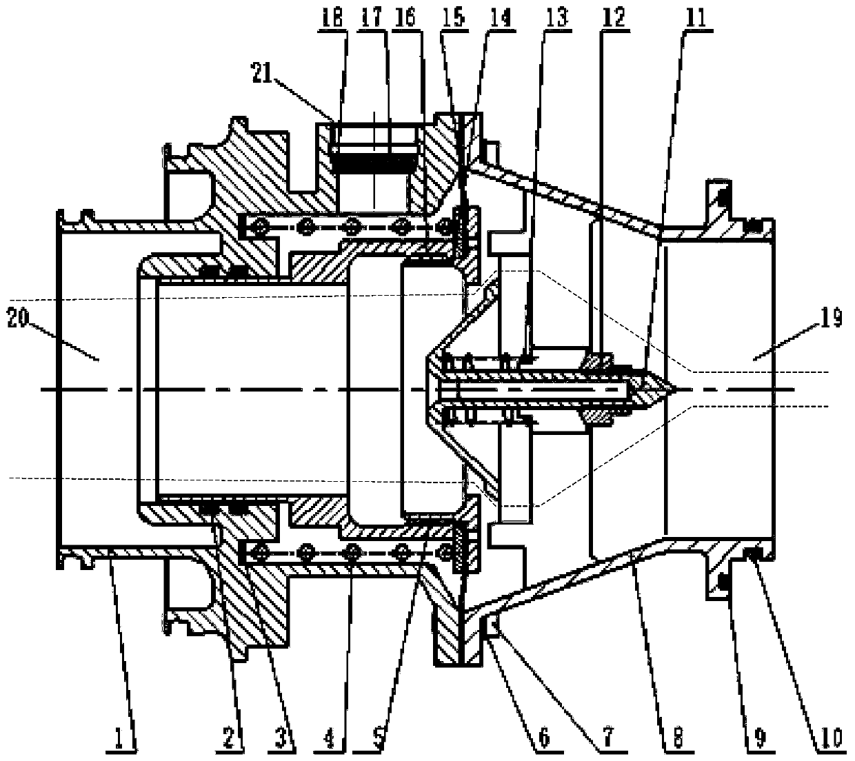 Safety valve used for air refueling