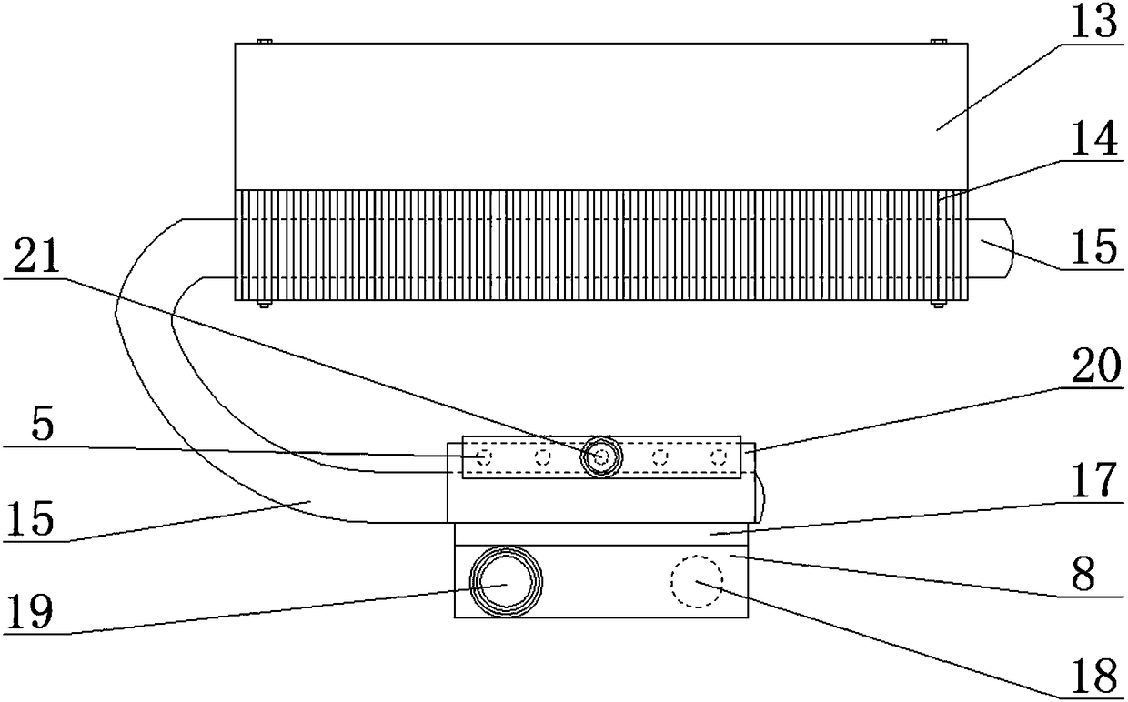 A fast constant temperature water preparation device