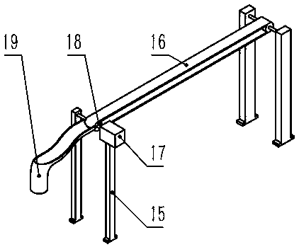 An egg automatic palletizing robot