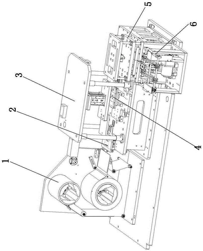 Automatic mouth glue attachment system