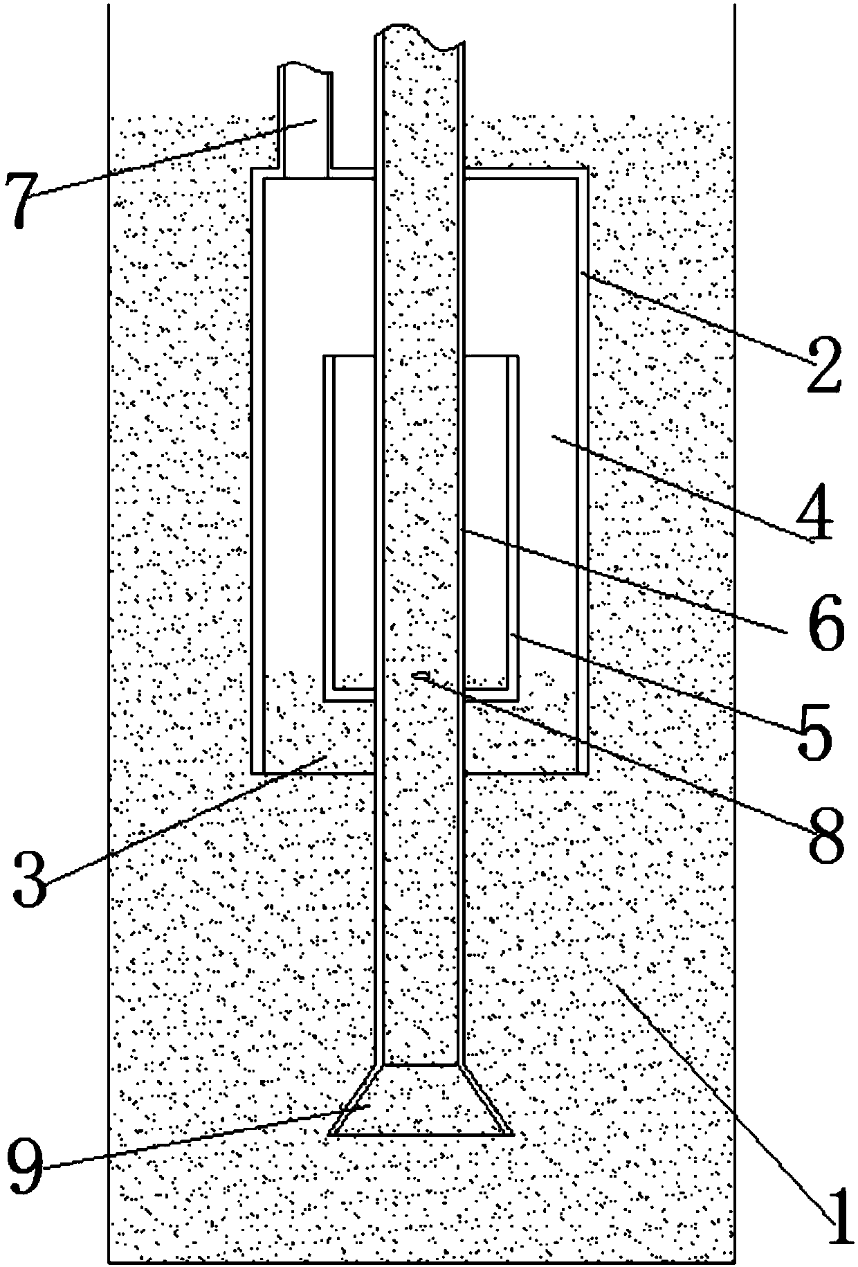 Non-electric pulse type sewage lifting pump