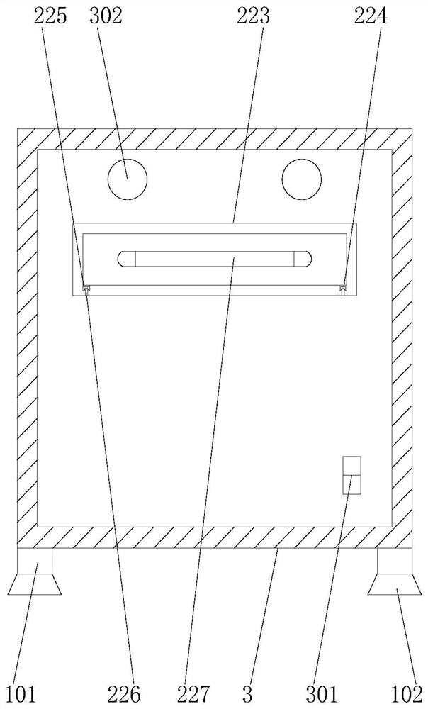 High-temperature processing device capable of automatically recycling waste fibers