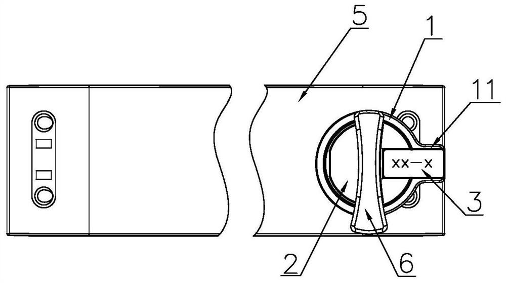 Seal type disposable drawer lock