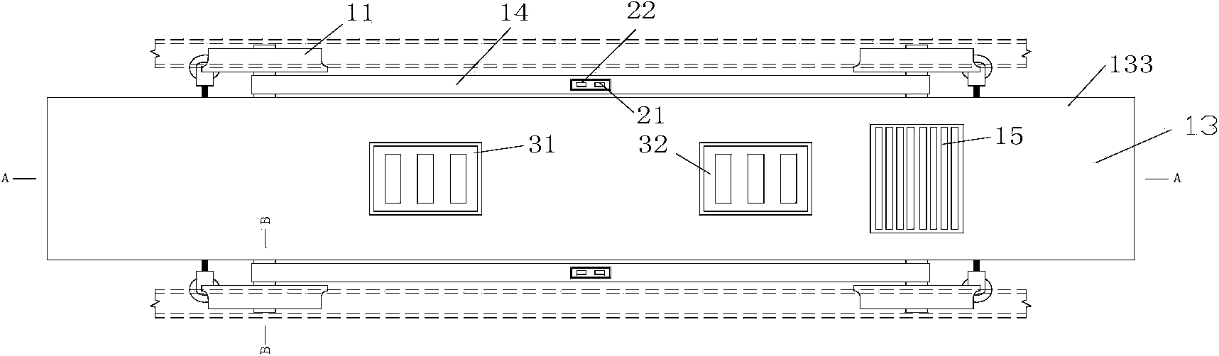 Automatic track settlement measuring device and method based on angle measurement
