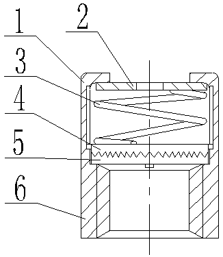 Novel self-locking nut and connecting bolt thereof