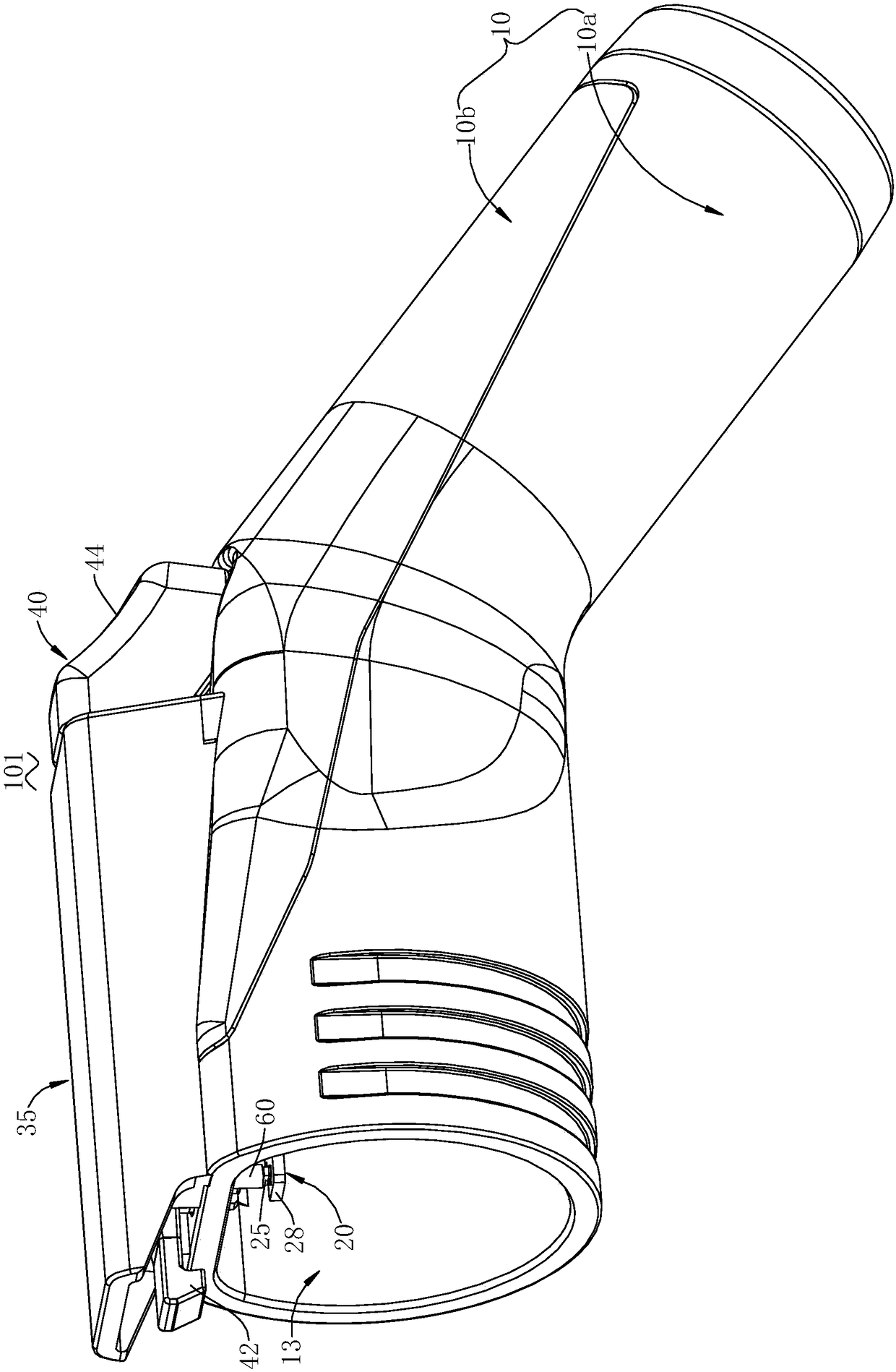 Automobile charging switch and automobile charging connector