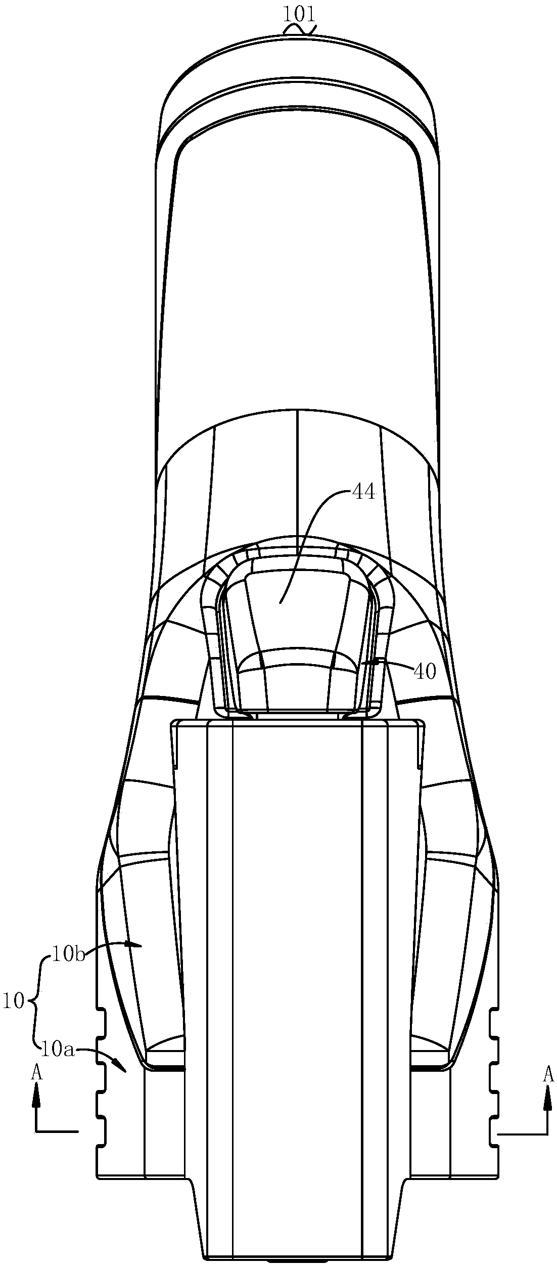 Automobile charging switch and automobile charging connector