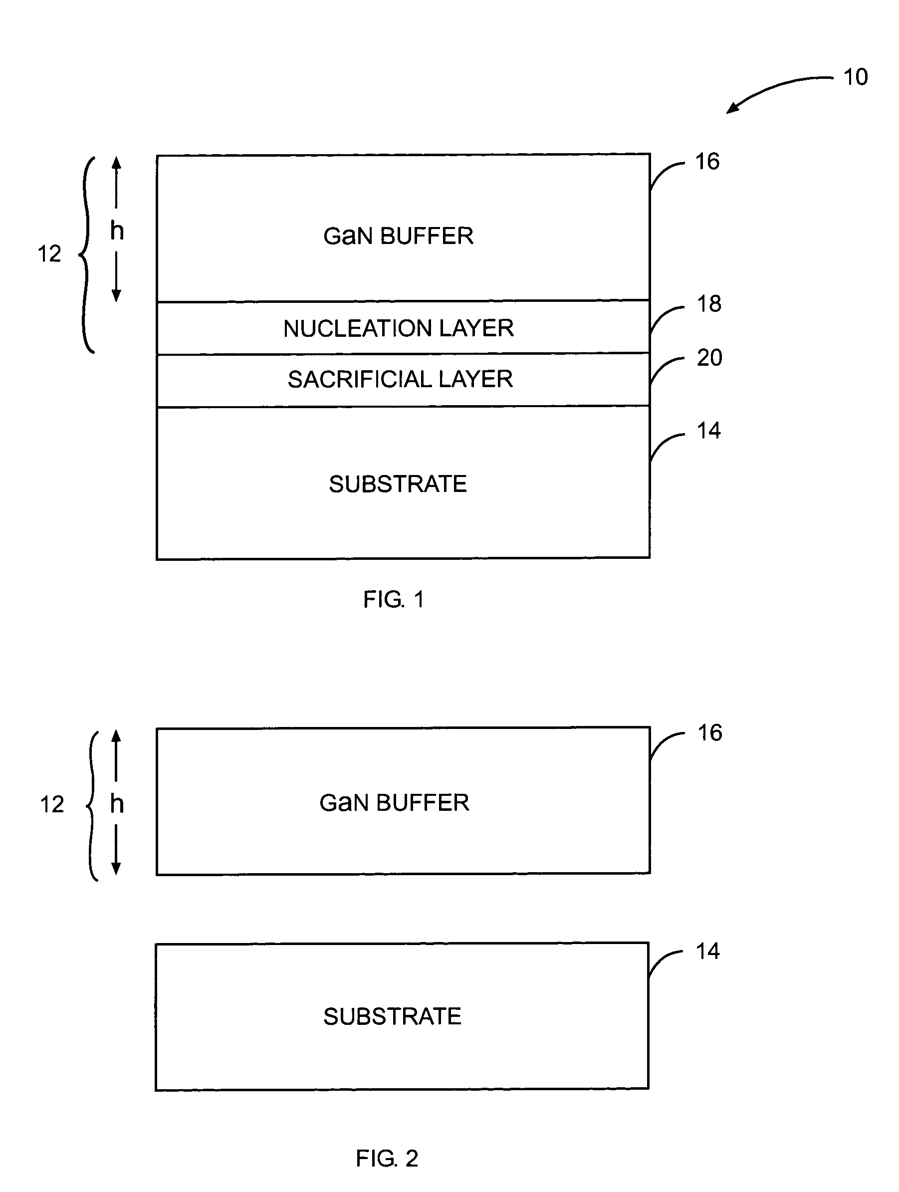 Epitaxy/substrate release layer