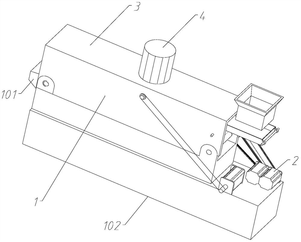 Machine-made sand fineness modulus control system