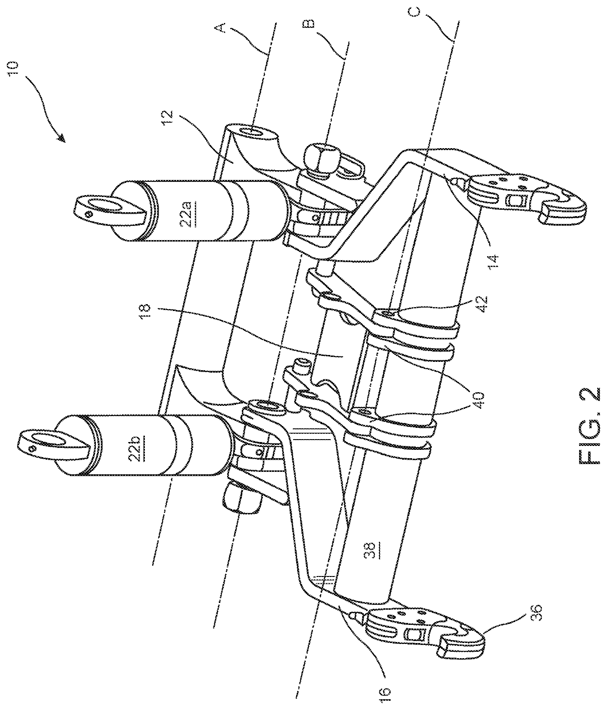 Folding hitch