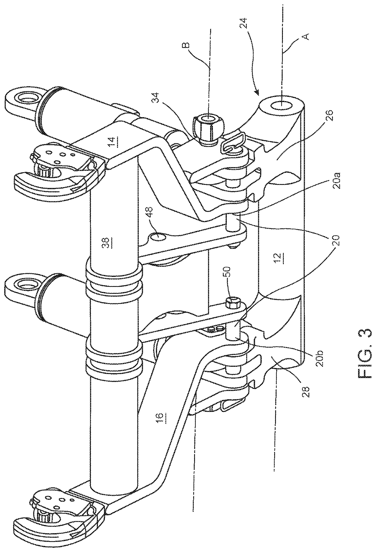 Folding hitch