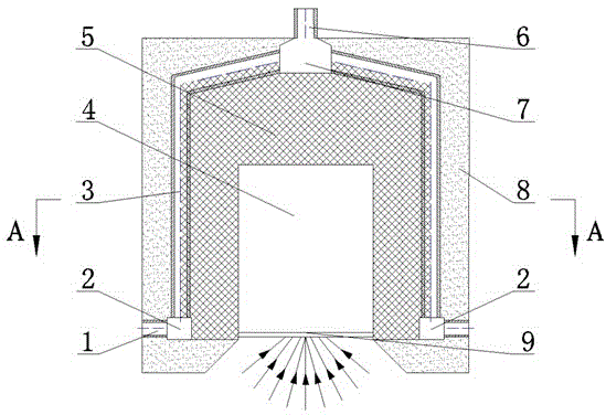 Improved heat transmission and accumulation solar heat collection device