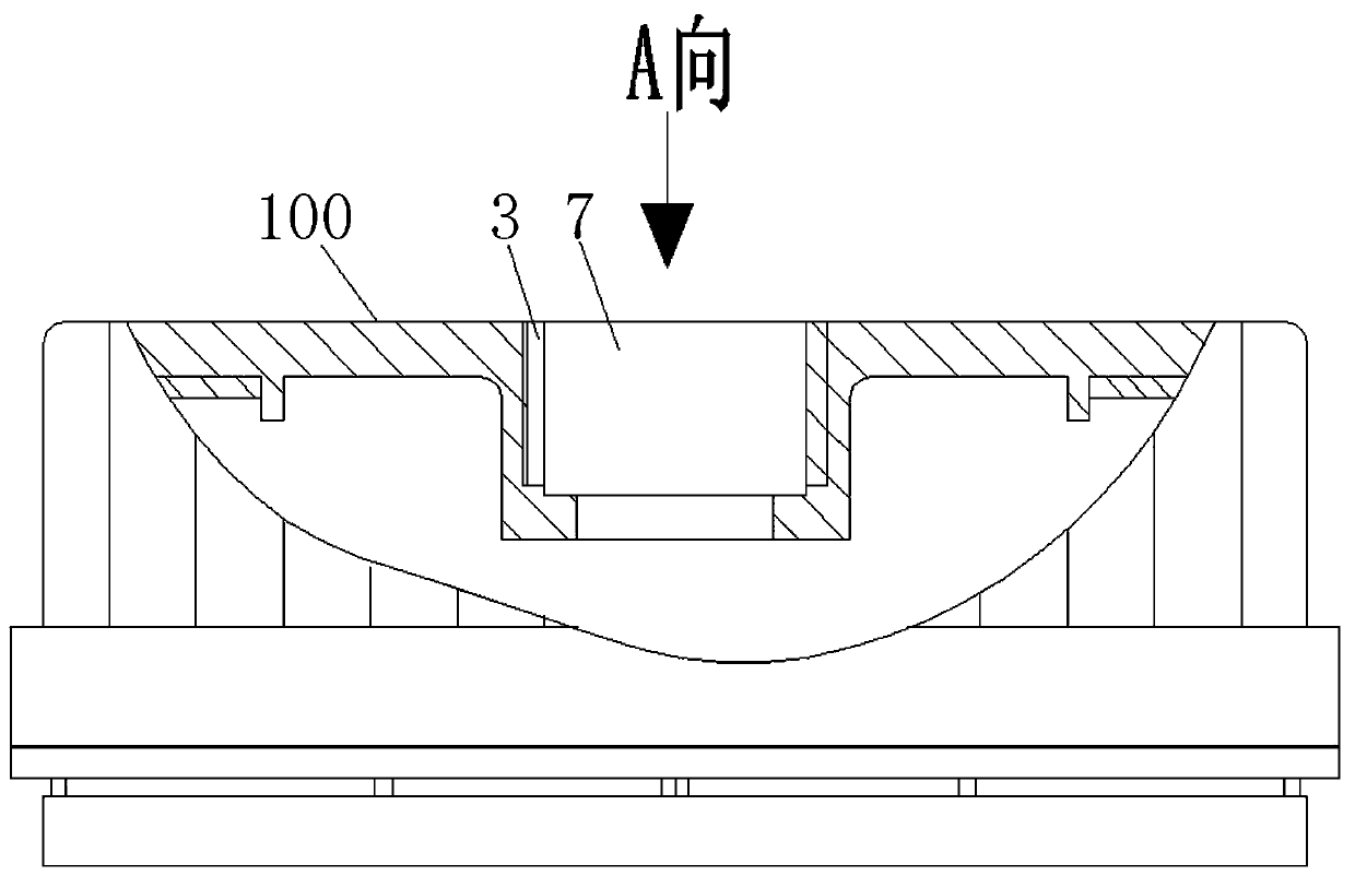 Bottle cap for stewing and steaming bottle and stewing and steaming bottle