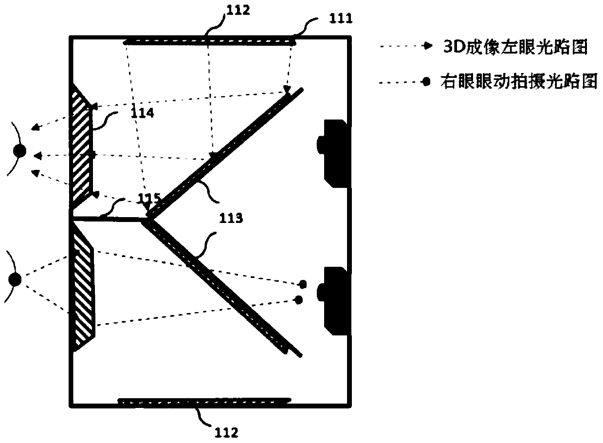 Binocular eye movement acquisition system under high-definition naked eye 3D video stimulation