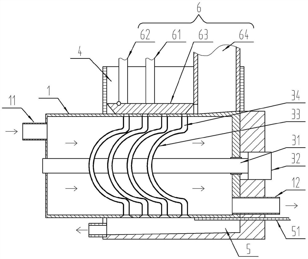 A kind of fermented antibiotic wastewater treatment method