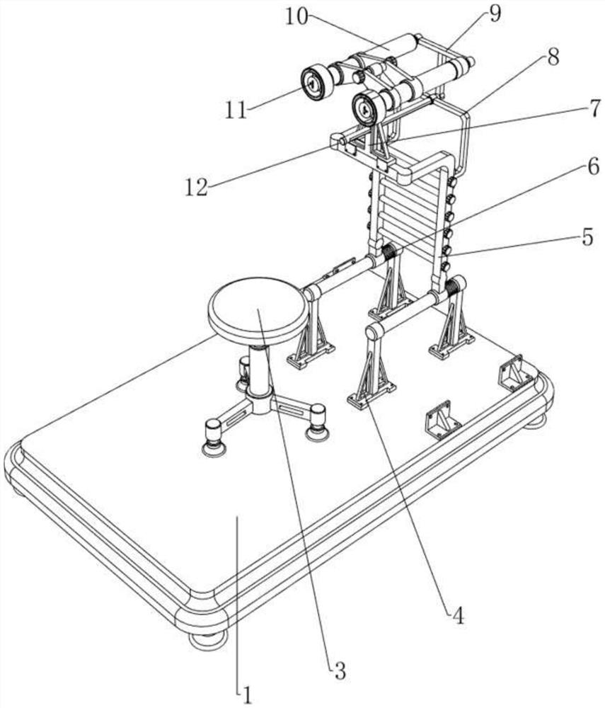 Device for detecting elasticity of crystalline lens through optical coherence elastography