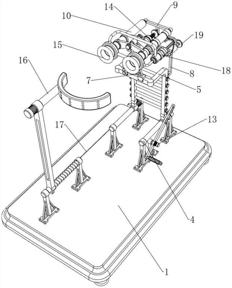 Device for detecting elasticity of crystalline lens through optical coherence elastography