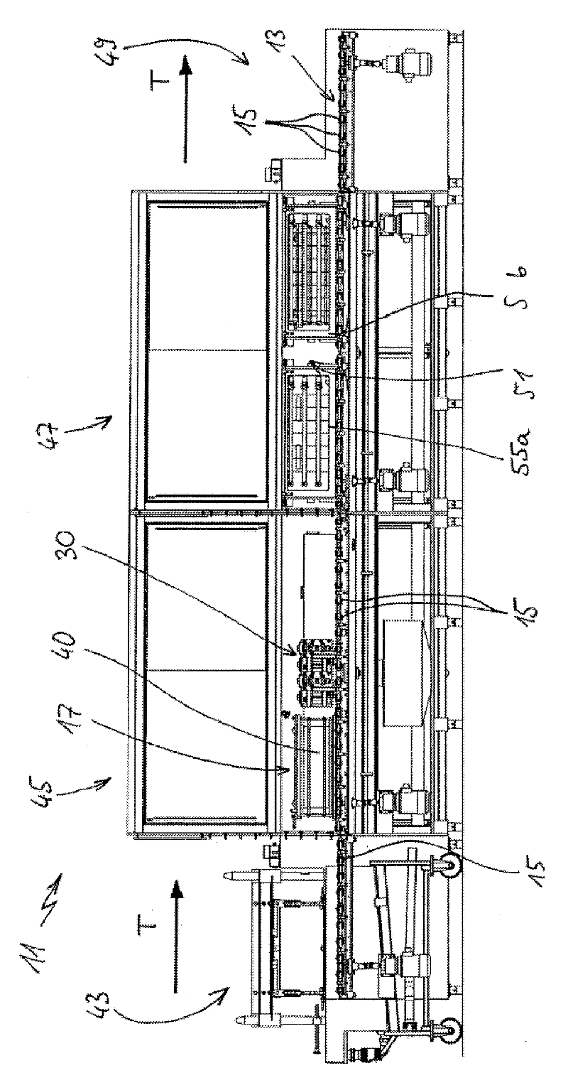 Method for separating wafers from a wafer support and device therefor