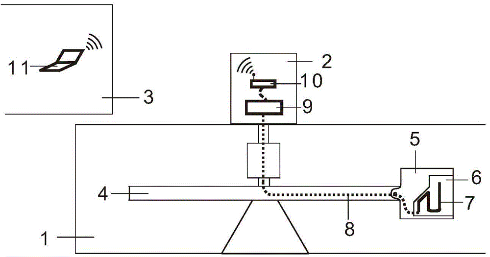 Deformation quasi-distributed fiber optic sensing system in geotechnical centrifuge model body